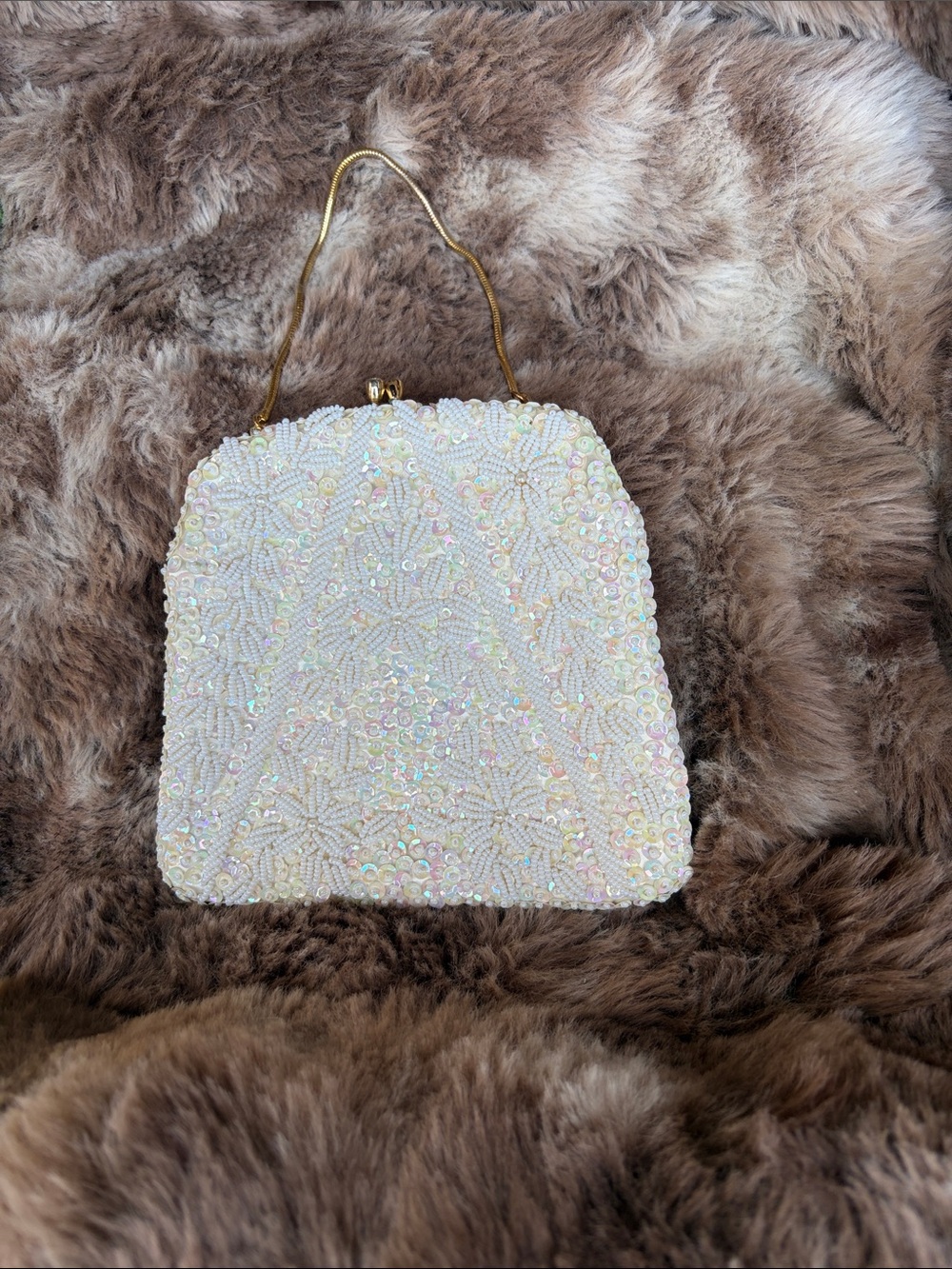 Vintage sequin evening bag 1960’s